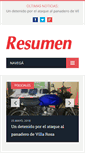 Mobile Screenshot of diarioresumen.com.ar